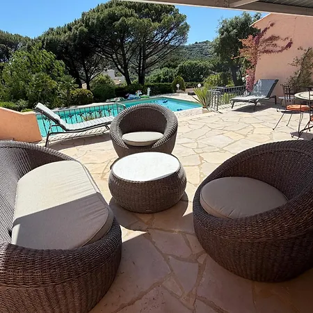 Villa Climatisee Avec Grande Piscine Sainte-Maxime
